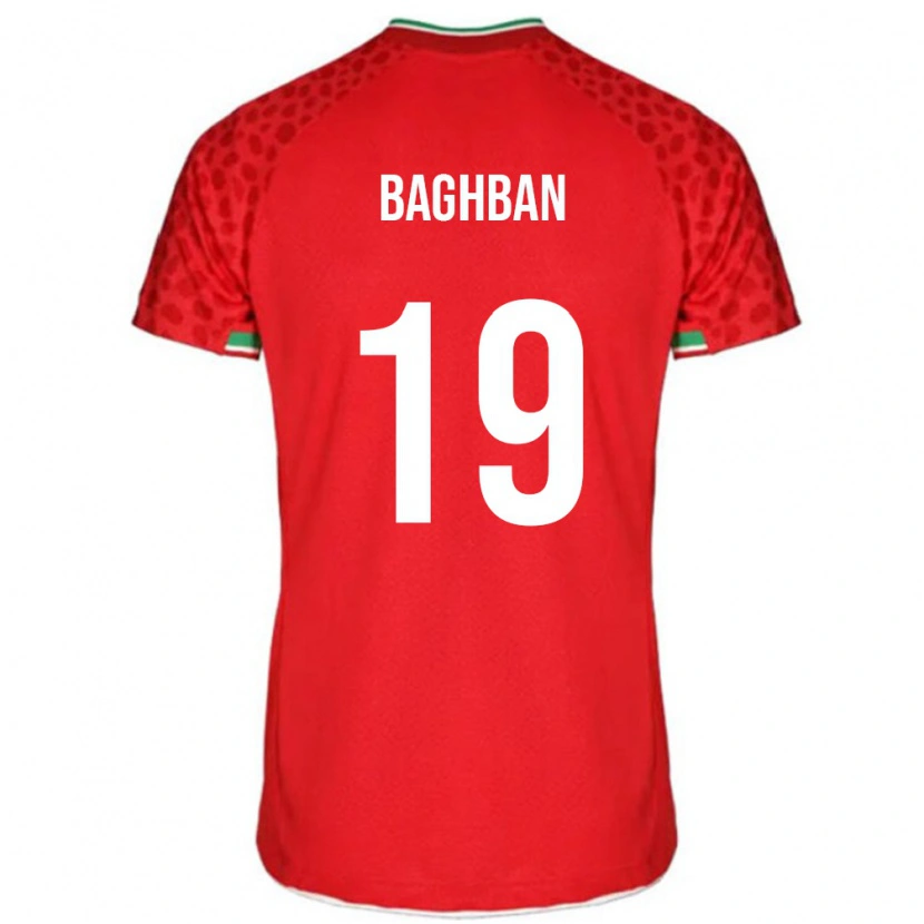 Danxen Criança Camisola Irã Hadi Baghban #19 Vermelho Alternativa 24-26 Camisa