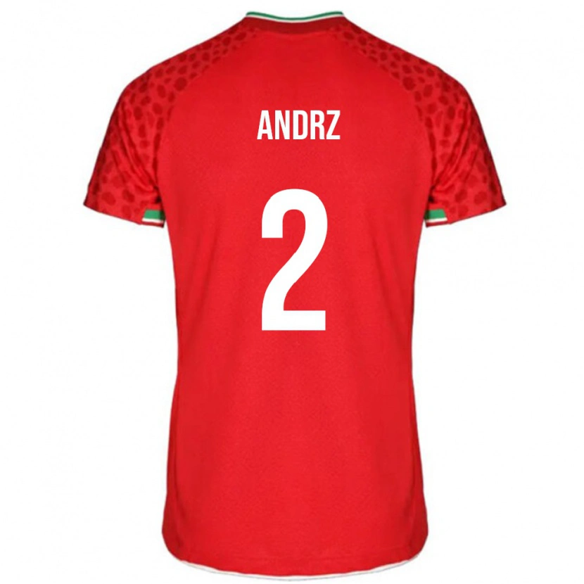 Danxen Criança Camisola Irã Nima Andrz #2 Vermelho Alternativa 24-26 Camisa