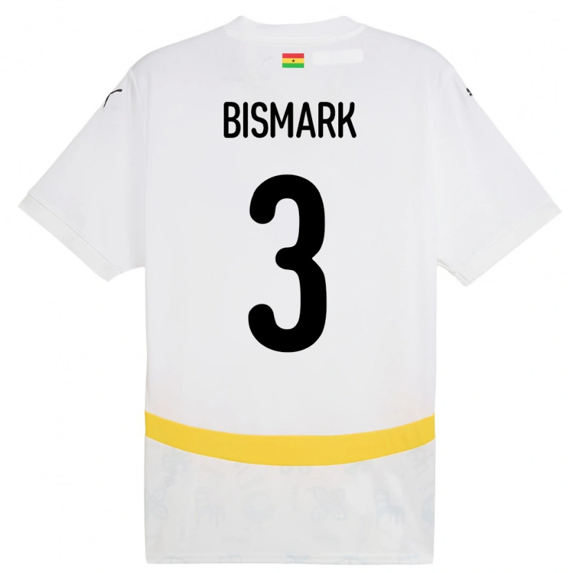 Danxen Homem Camisola Gana Anim Bismark #3 Branco Principal 24-26 Camisa