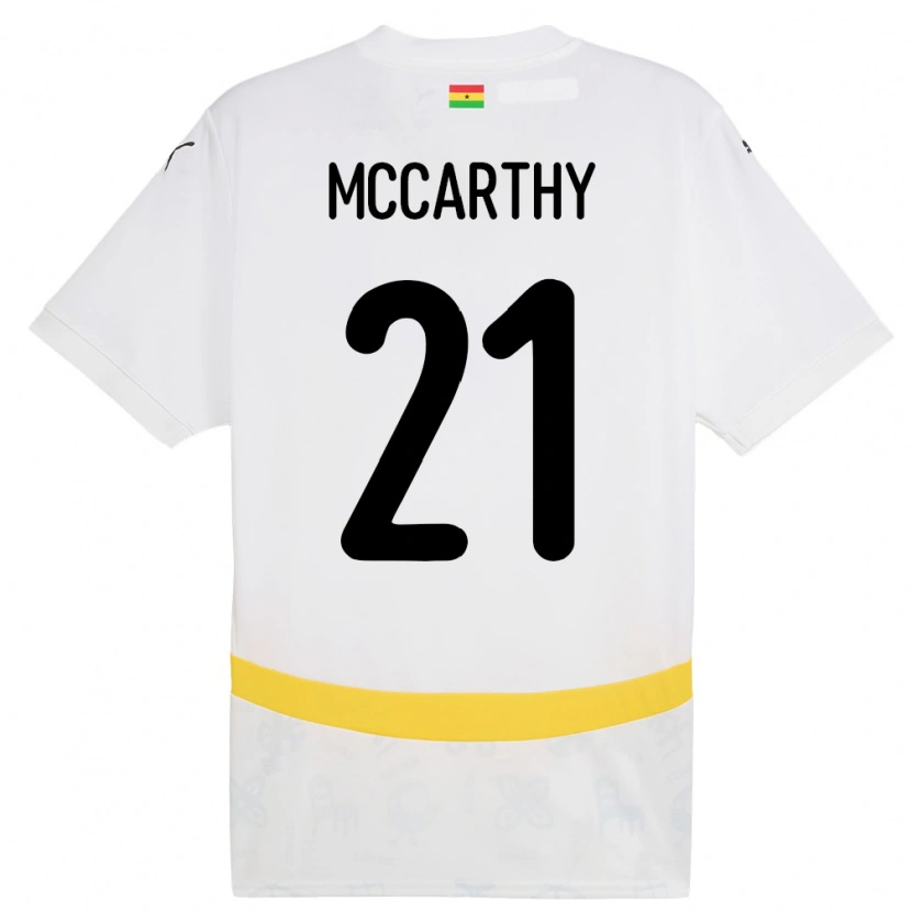 Danxen Homem Camisola Gana Kerrie Mccarthy #21 Branco Principal 24-26 Camisa