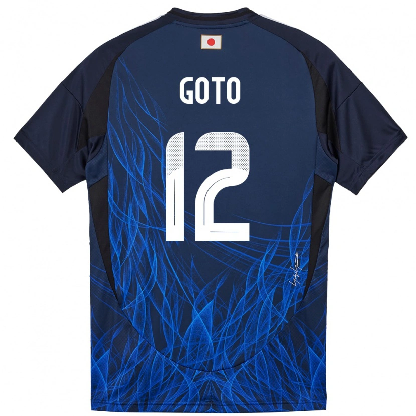 Danxen Homem Camisola Japão Wataru Goto #12 Azul Escuro Principal 24-26 Camisa