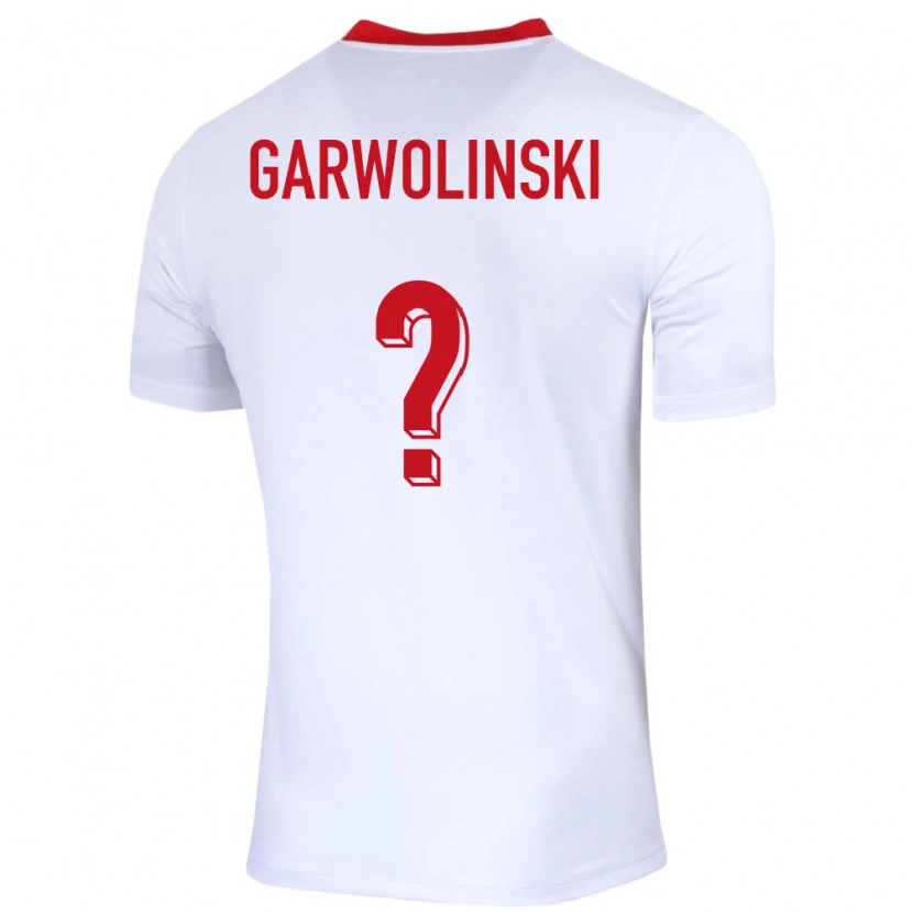 Danxen Homem Camisola Polónia Adam Garwolinski #0 Branco Principal 24-26 Camisa