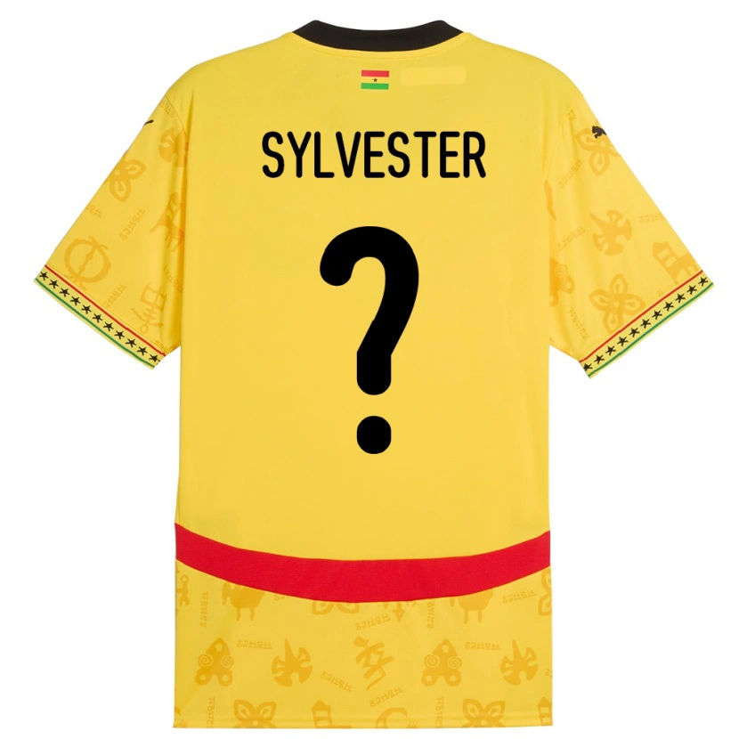 Danxen Homem Camisola Gana Simba Sylvester #0 Amarelo Alternativa 24-26 Camisa