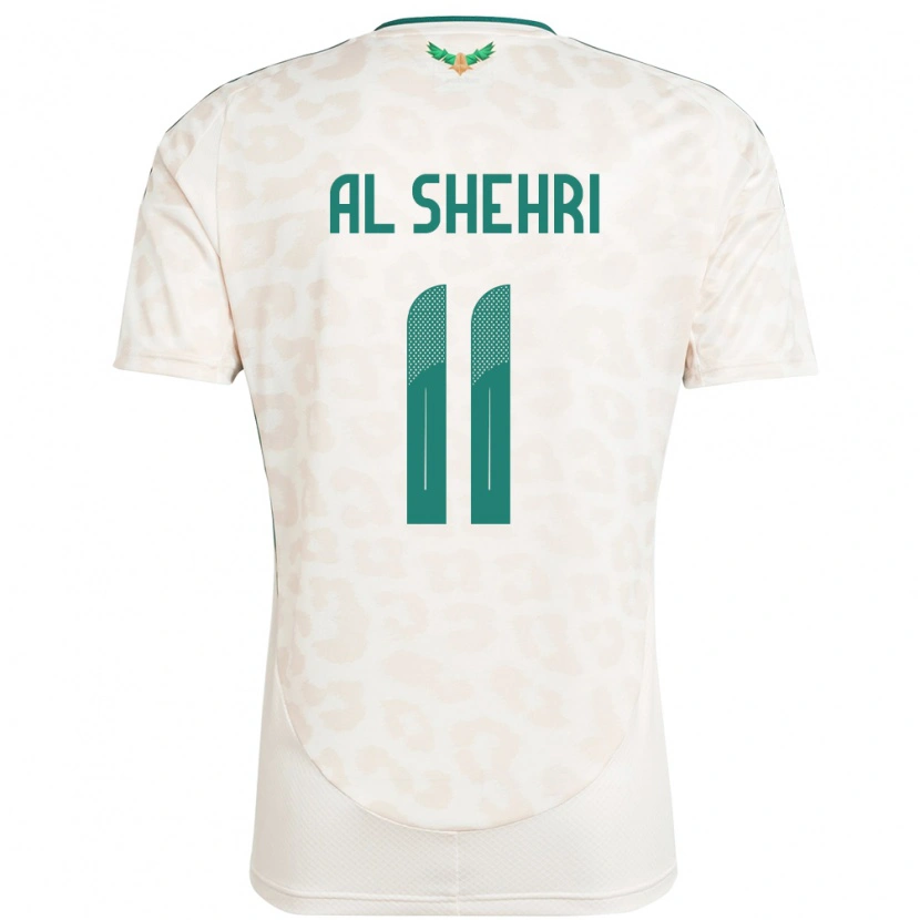 Danxen Homem Camisola Arábia Saudita Saleh Al-Shehri #11 Branco Alternativa 24-26 Camisa
