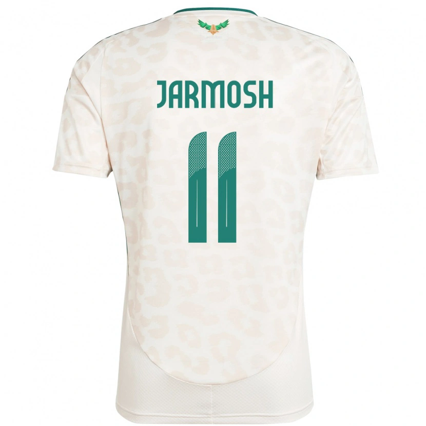Danxen Homem Camisola Arábia Saudita Abdulaziz Jarmosh #11 Branco Alternativa 24-26 Camisa