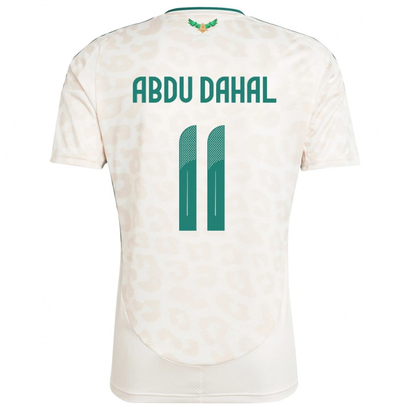 Danxen Homem Camisola Arábia Saudita Sabri Abdu Dahal #11 Branco Alternativa 24-26 Camisa