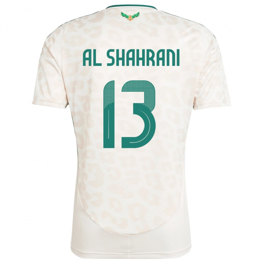 Danxen Homem Camisola Arábia Saudita Yaseer Al Shahrani #13 Branco Alternativa 24-26 Camisa