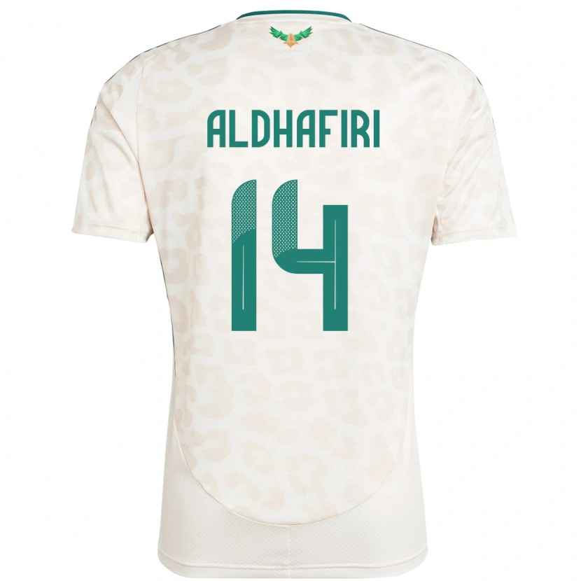 Danxen Homem Camisola Arábia Saudita Jathob Aldhafiri #14 Branco Alternativa 24-26 Camisa