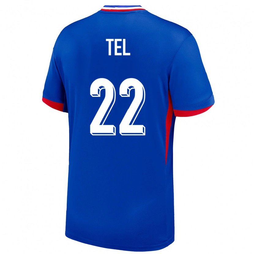 Danxen Mulher Camisola França Mathys Tel #22 Azul Principal 24-26 Camisa