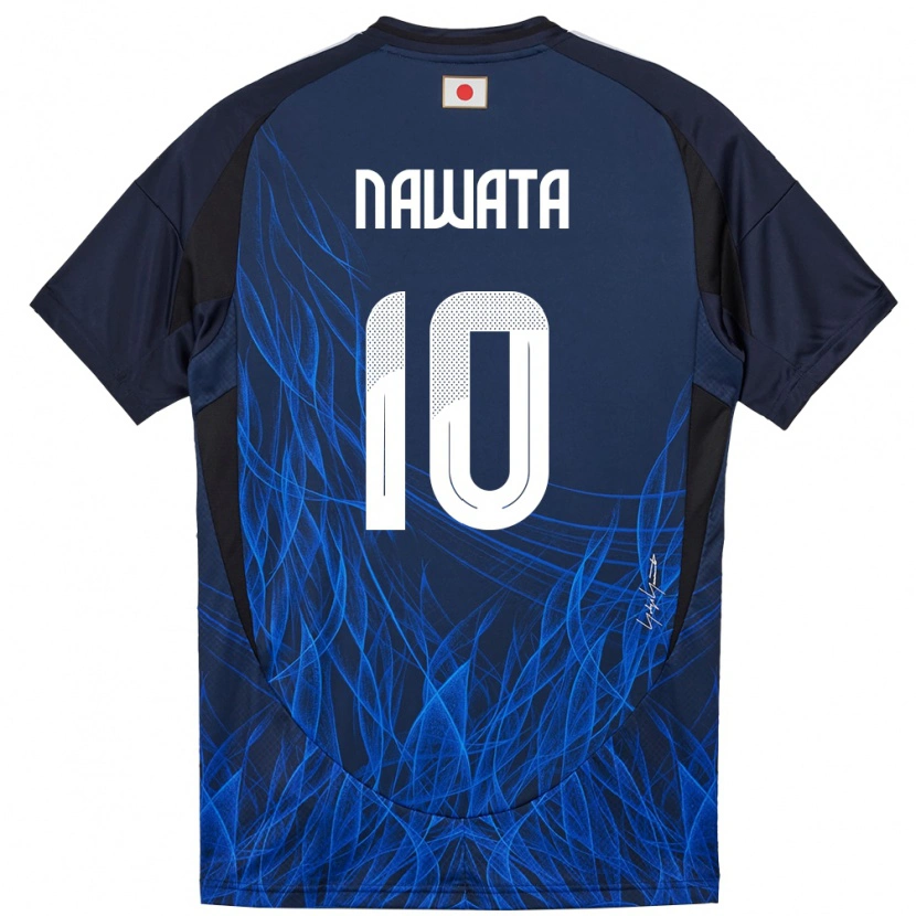 Danxen Mulher Camisola Japão Gaku Nawata #10 Azul Escuro Principal 24-26 Camisa