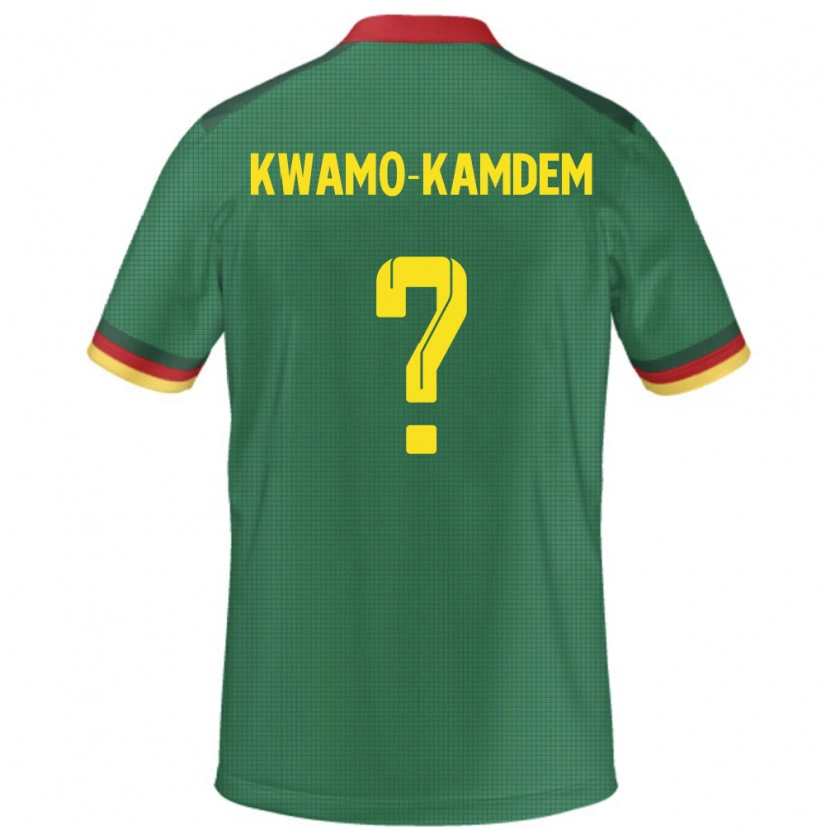 Danxen Mulher Camisola Camarões Jerome Noel Kwamo-Kamdem #0 Verde Principal 24-26 Camisa