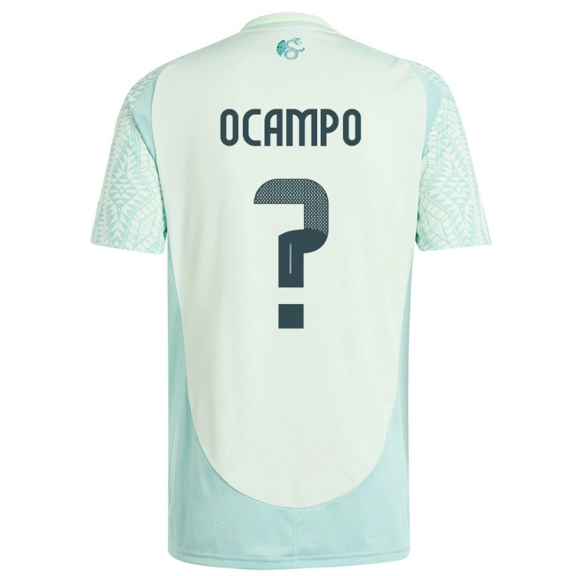 Danxen Mulher Camisola México Johan Ocampo #0 Linho Verde Alternativa 24-26 Camisa