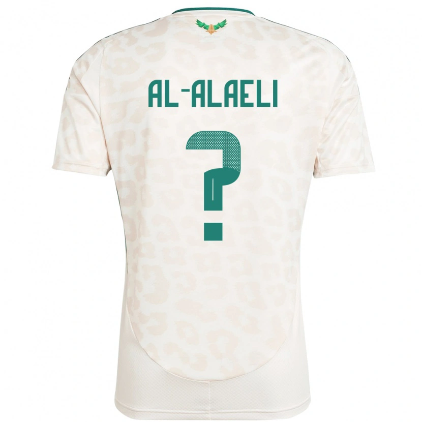 Danxen Mulher Camisola Arábia Saudita Mishal Al-Alaeli #0 Branco Alternativa 24-26 Camisa