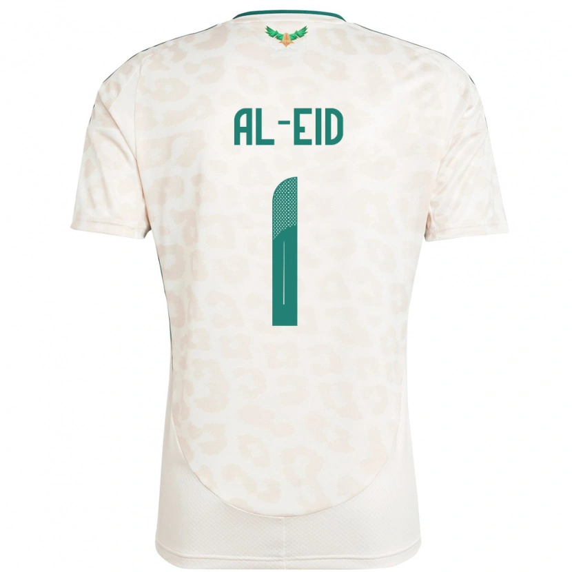 Danxen Mulher Camisola Arábia Saudita Mousa Al-Eid #1 Branco Alternativa 24-26 Camisa