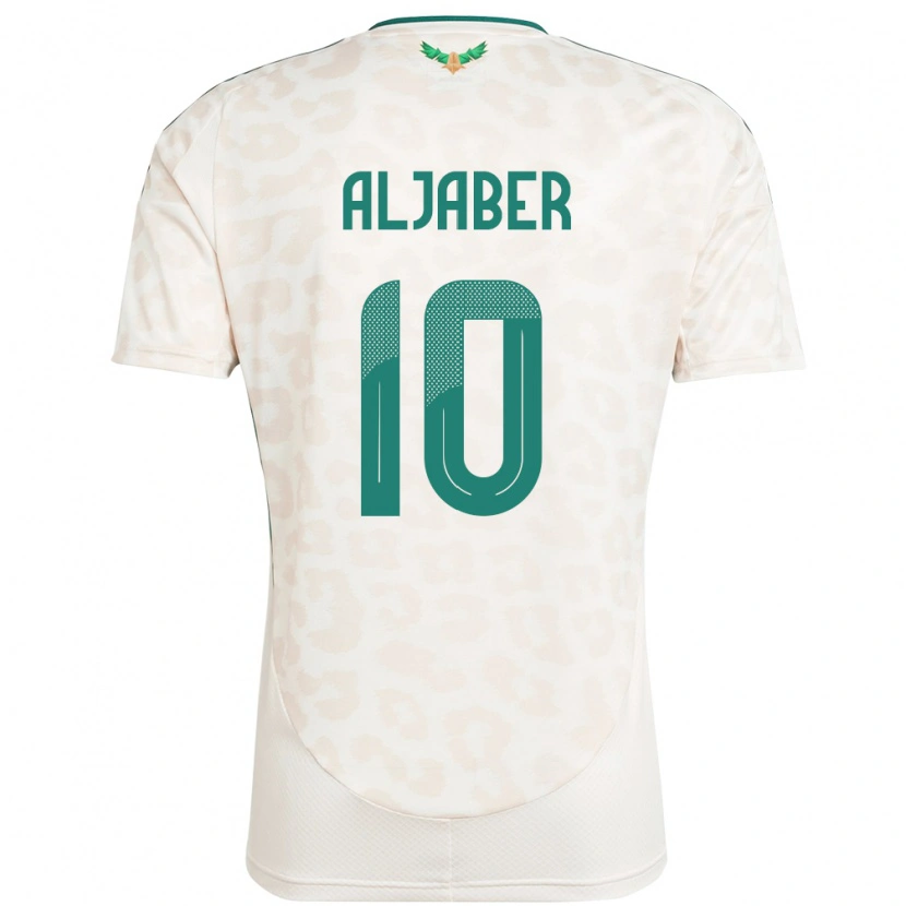 Danxen Mulher Camisola Arábia Saudita Yassen Aljaber #10 Branco Alternativa 24-26 Camisa