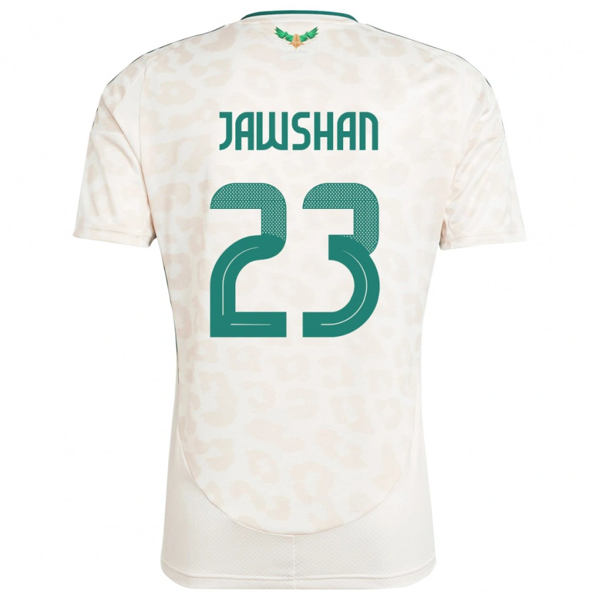 Danxen Mulher Camisola Arábia Saudita Yazeed Jawshan #23 Branco Alternativa 24-26 Camisa