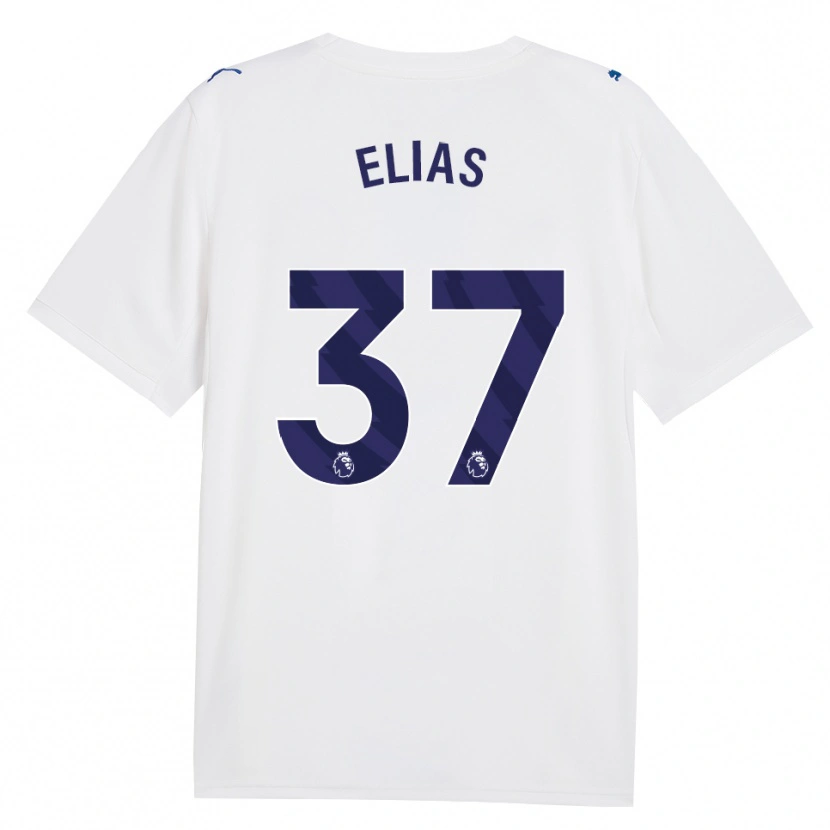 Danxen Mulher Camisola Allan Andrade Elias #37 Marinha Branco Terceiro 2026/27 Camisa