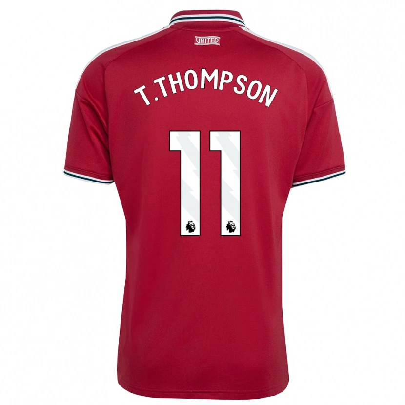 Danxen Mulher Camisola Tynan Thompson #11 Vermelho Amarelo Branco Principal 2026/27 Camisa