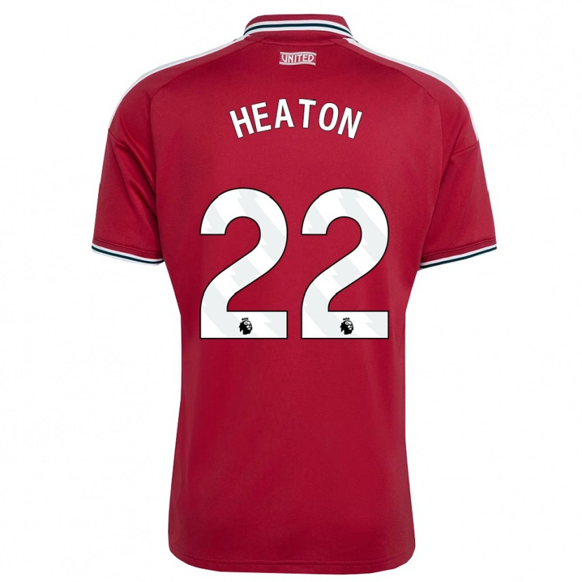 Danxen Mulher Camisola Tom Heaton #22 Vermelho Amarelo Branco Principal 2026/27 Camisa