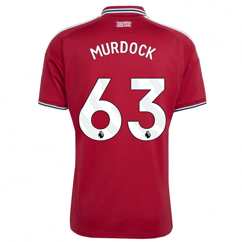 Danxen Mulher Camisola Will Murdock #63 Vermelho Amarelo Branco Principal 2026/27 Camisa