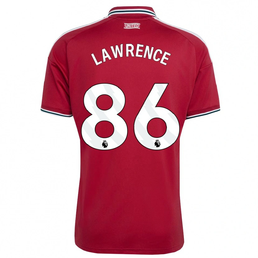Danxen Mulher Camisola Marcus Lawrence #86 Vermelho Amarelo Branco Principal 2026/27 Camisa
