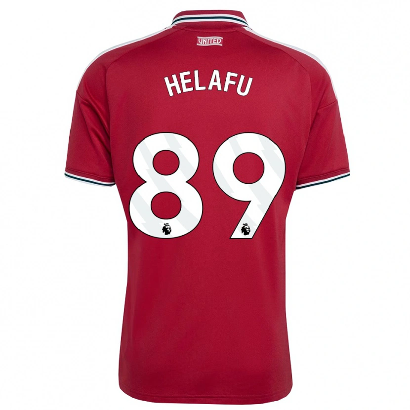 Danxen Mulher Camisola Yuel Helafu #89 Vermelho Amarelo Branco Principal 2026/27 Camisa
