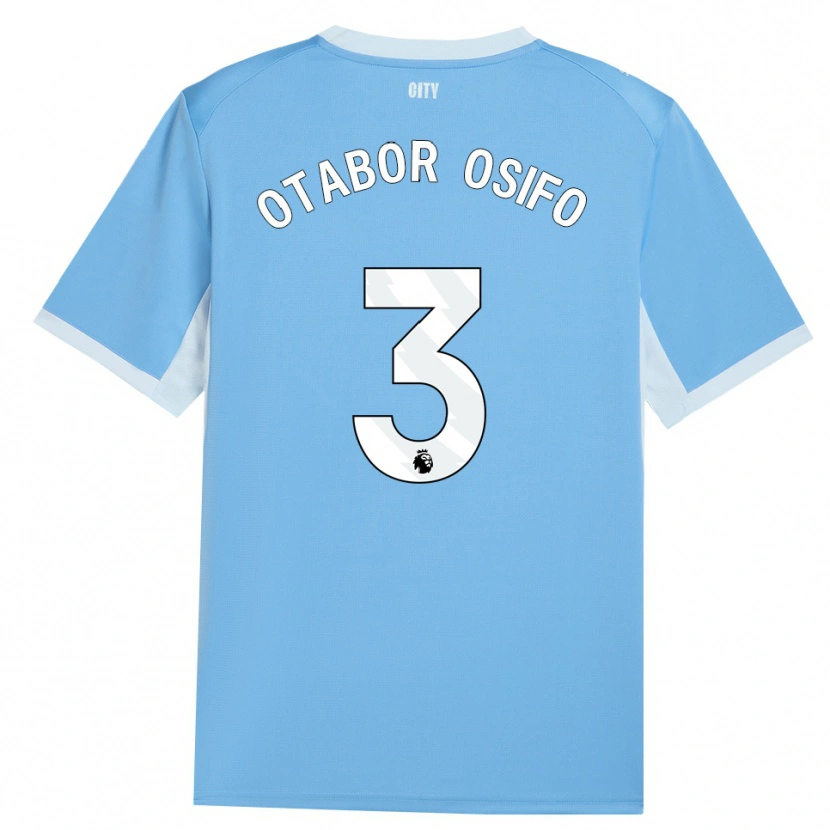 Danxen Mulher Camisola Prince Otabor Osifo #3 Lightskyblue Branco Principal 2026/27 Camisa