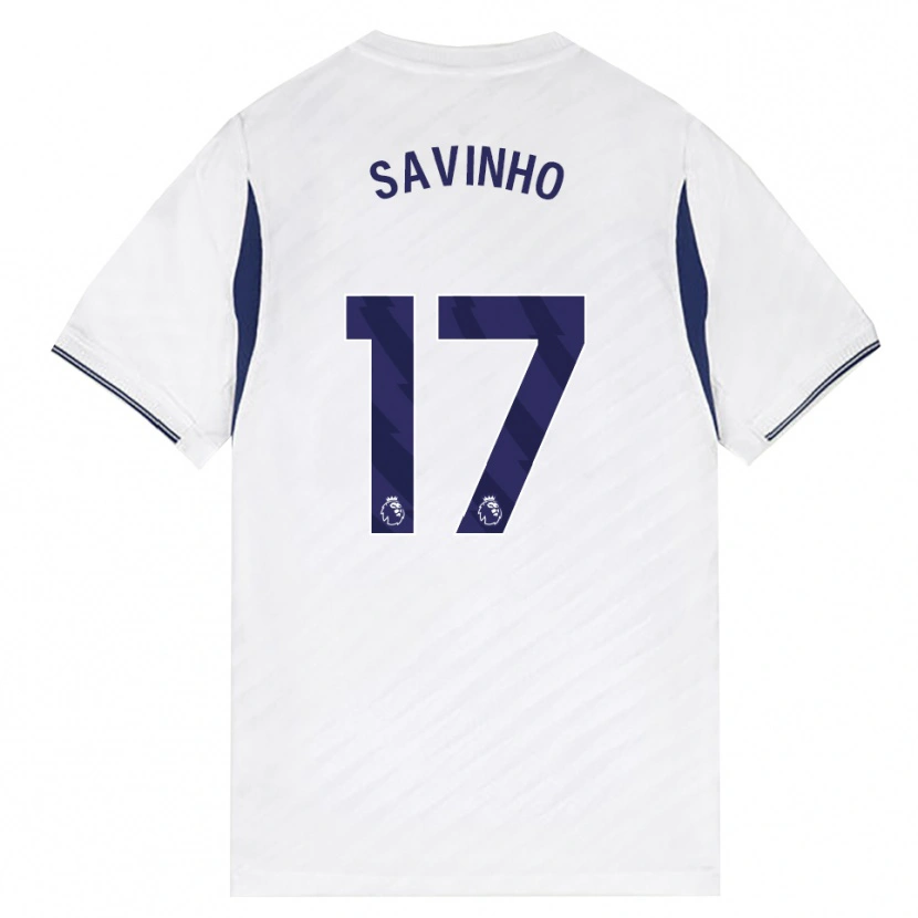 Danxen Mulher Camisola Sávio Moreira De Oliveira #17 Branco Vermelho Roxo Principal 2026/27 Camisa