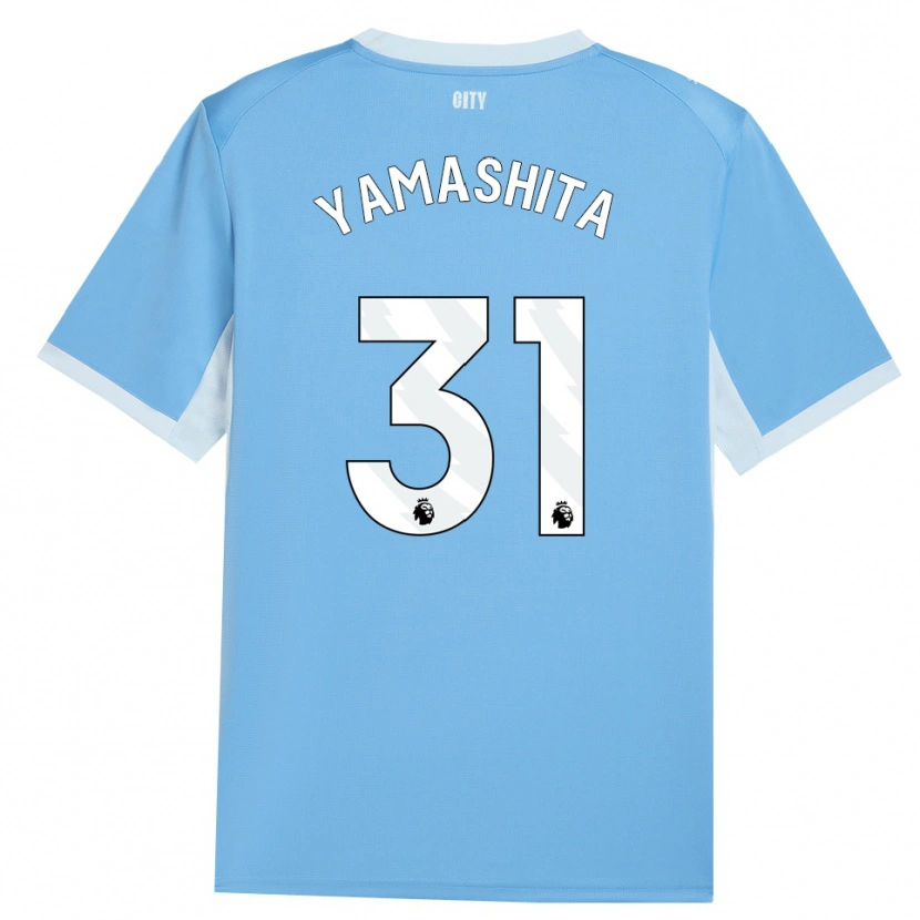 Danxen Mulher Camisola Ayaka Yamashita #31 Lightskyblue Branco Principal 2026/27 Camisa