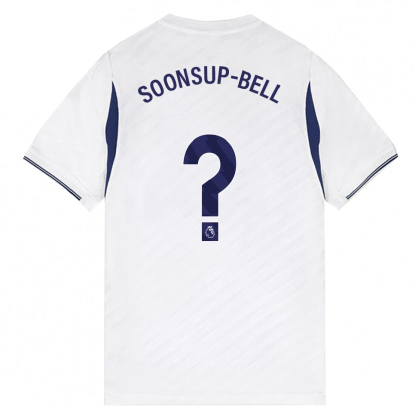 Danxen Mulher Camisola Jude Soonsup-Bell #0 Branco Vermelho Roxo Principal 2026/27 Camisa