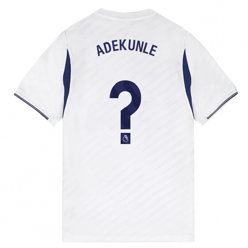 Danxen Mulher Camisola Timileyin Adekunle #0 Branco Vermelho Roxo Principal 2026/27 Camisa