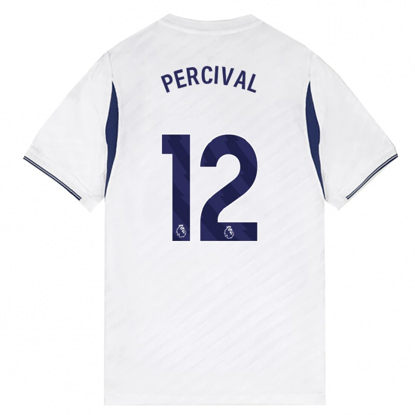 Danxen Mulher Camisola Ria Percival #12 Branco Vermelho Roxo Principal 2026/27 Camisa