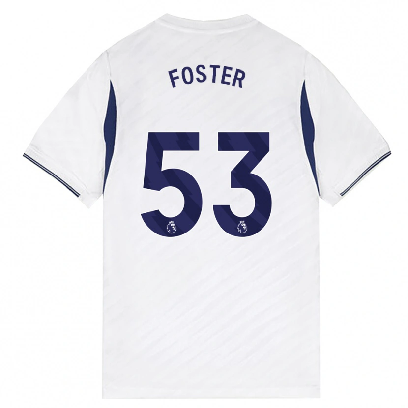 Danxen Mulher Camisola Brooklyn Lyons Foster #53 Branco Vermelho Roxo Principal 2026/27 Camisa