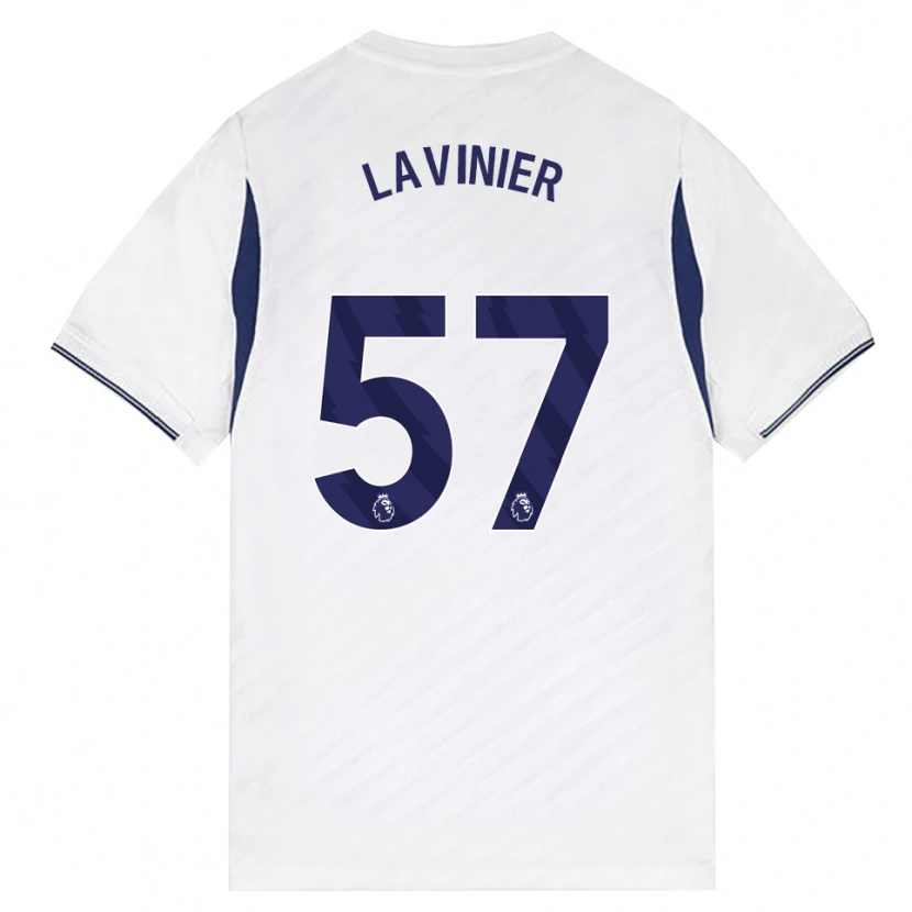 Danxen Mulher Camisola Marcel Lavinier #57 Branco Vermelho Roxo Principal 2026/27 Camisa