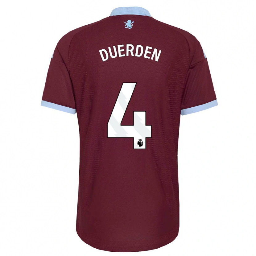 Danxen Mulher Camisola Archie Duerden #4 Cornflowerblue Borgonha Principal 2026/27 Camisa