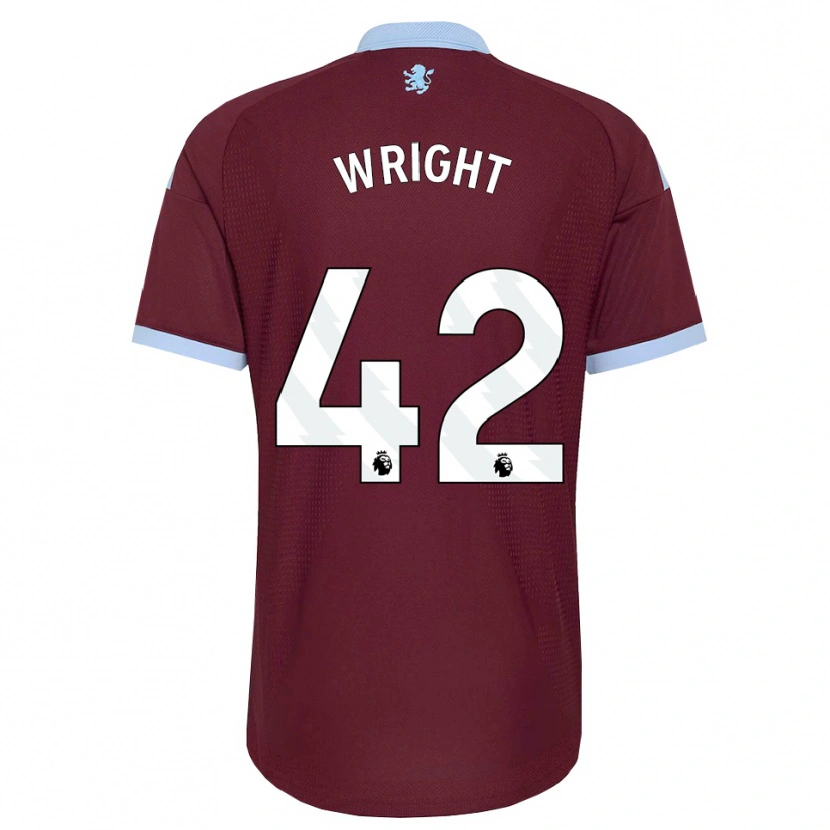 Danxen Mulher Camisola James Wright #42 Cornflowerblue Borgonha Principal 2026/27 Camisa