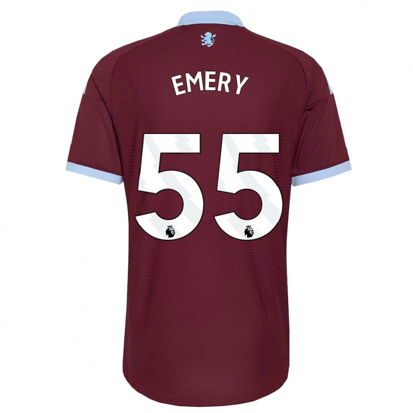 Danxen Mulher Camisola Lander Emery #55 Cornflowerblue Borgonha Principal 2026/27 Camisa