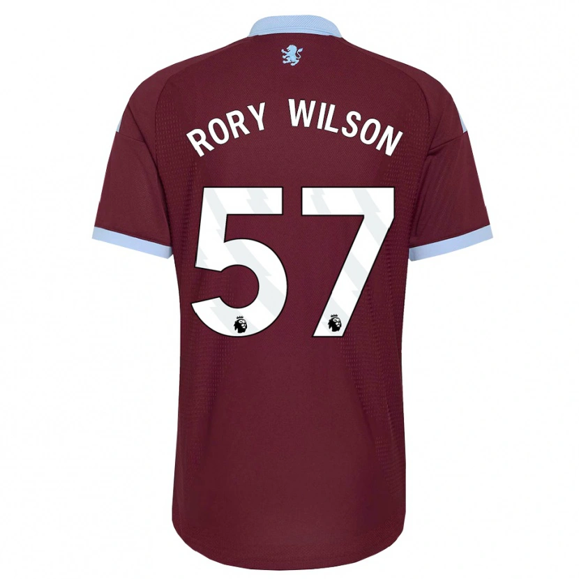 Danxen Mulher Camisola Rory Wilson #57 Cornflowerblue Borgonha Principal 2026/27 Camisa