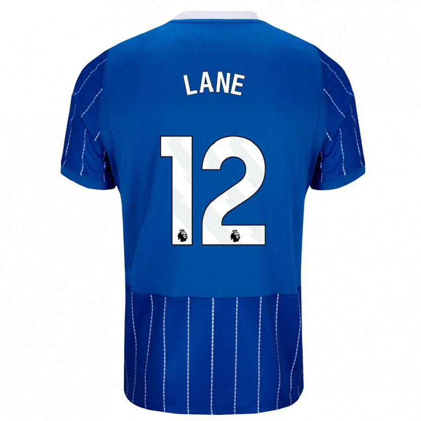 Danxen Mulher Camisola Darius Lane #12 Mediumblue Branco Principal 2026/27 Camisa