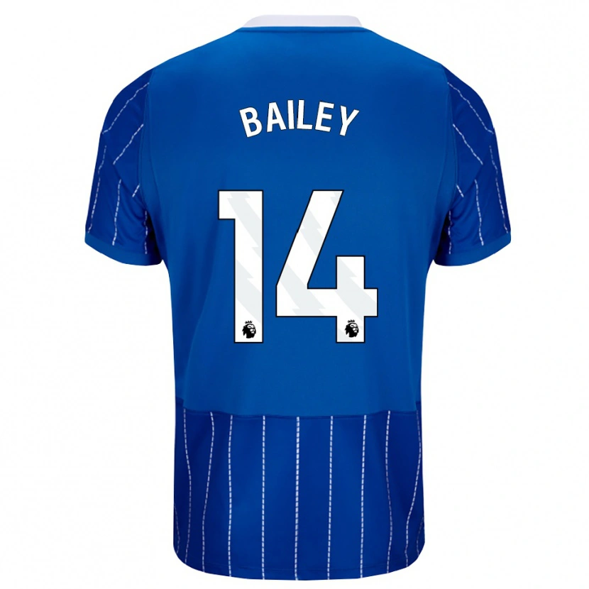 Danxen Mulher Camisola Bailey Palmer #14 Mediumblue Branco Principal 2026/27 Camisa