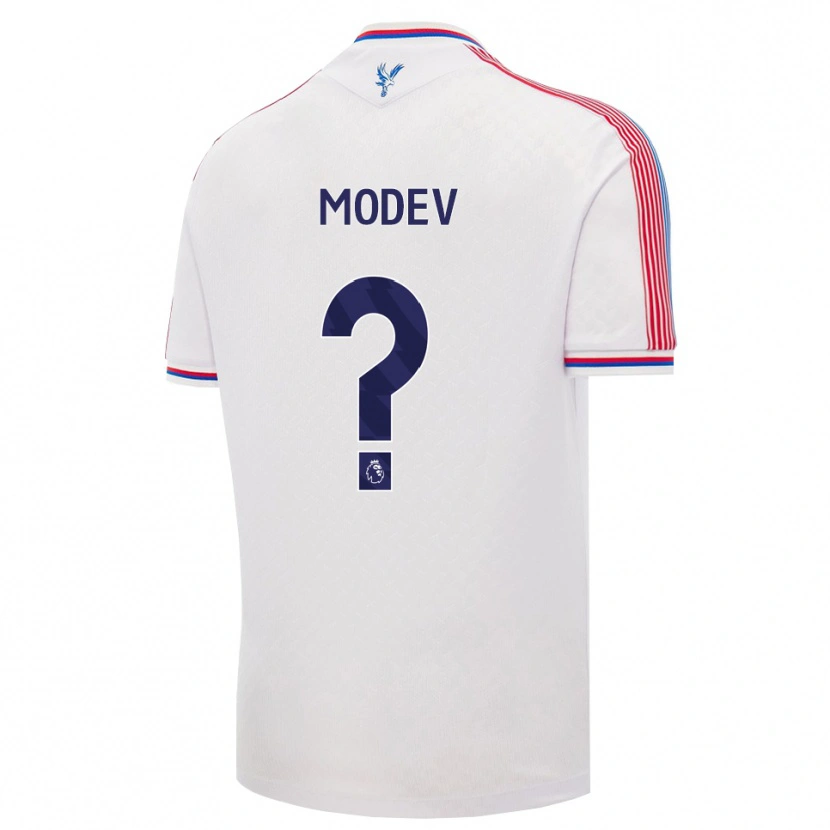 Danxen Mulher Camisola Rosen Modev #0 Branco Vermelho Azul Principal 2026/27 Camisa