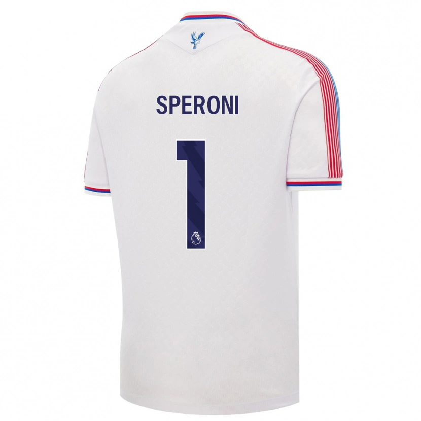 Danxen Mulher Camisola Thiago Speroni #1 Branco Vermelho Azul Principal 2026/27 Camisa