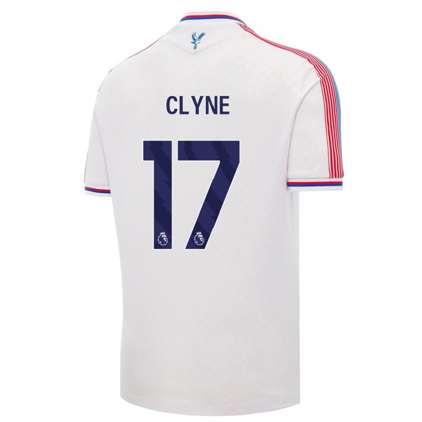 Danxen Mulher Camisola Nathaniel Clyne #17 Branco Vermelho Azul Principal 2026/27 Camisa