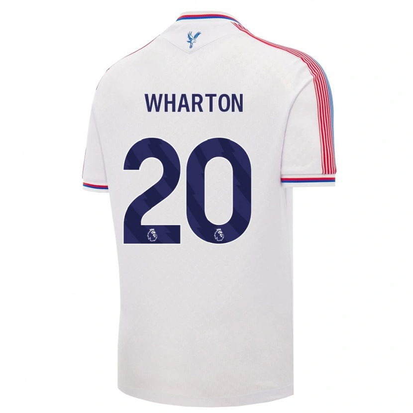 Danxen Mulher Camisola Adam Wharton #20 Branco Vermelho Azul Principal 2026/27 Camisa