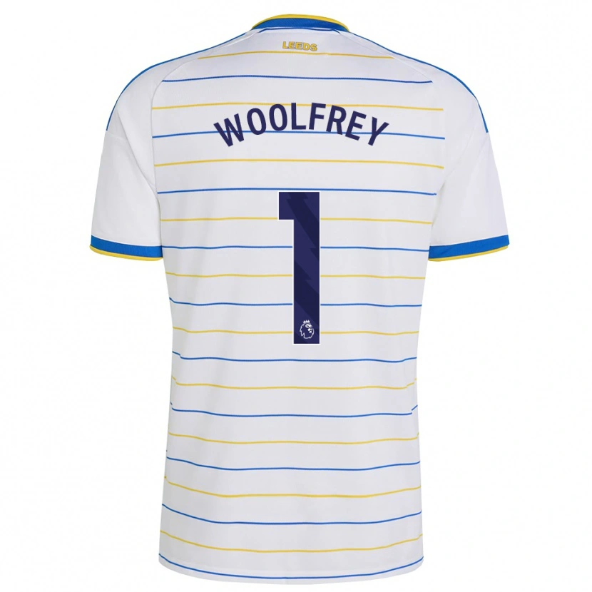 Danxen Mulher Camisola Joshua Woolfrey #1 Vermelho Amarelo Azul Principal 2026/27 Camisa