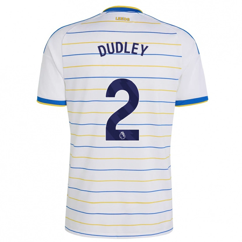 Danxen Mulher Camisola Louie Dudley #2 Vermelho Amarelo Azul Principal 2026/27 Camisa