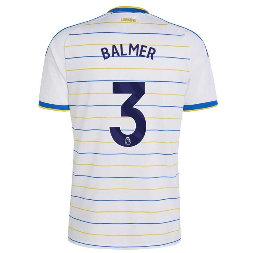 Danxen Mulher Camisola Liam Balmer #3 Vermelho Amarelo Azul Principal 2026/27 Camisa