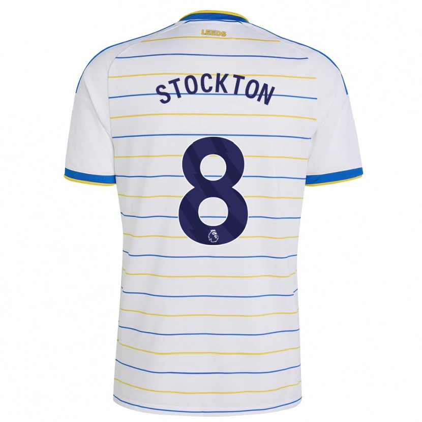 Danxen Mulher Camisola Tom Stockton #8 Vermelho Amarelo Azul Principal 2026/27 Camisa