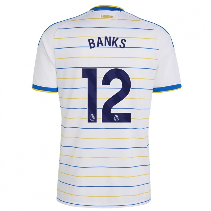 Danxen Mulher Camisola George Banks #12 Vermelho Amarelo Azul Principal 2026/27 Camisa