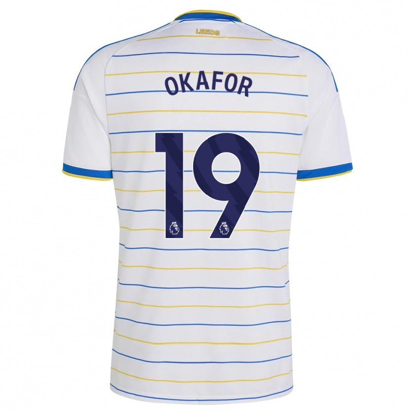 Danxen Mulher Camisola Noah Okafor #19 Vermelho Amarelo Azul Principal 2026/27 Camisa